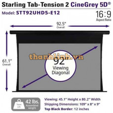 Màn chiếu điện Tab-tension 92-inch Elite Screens STT92UHD5-E12